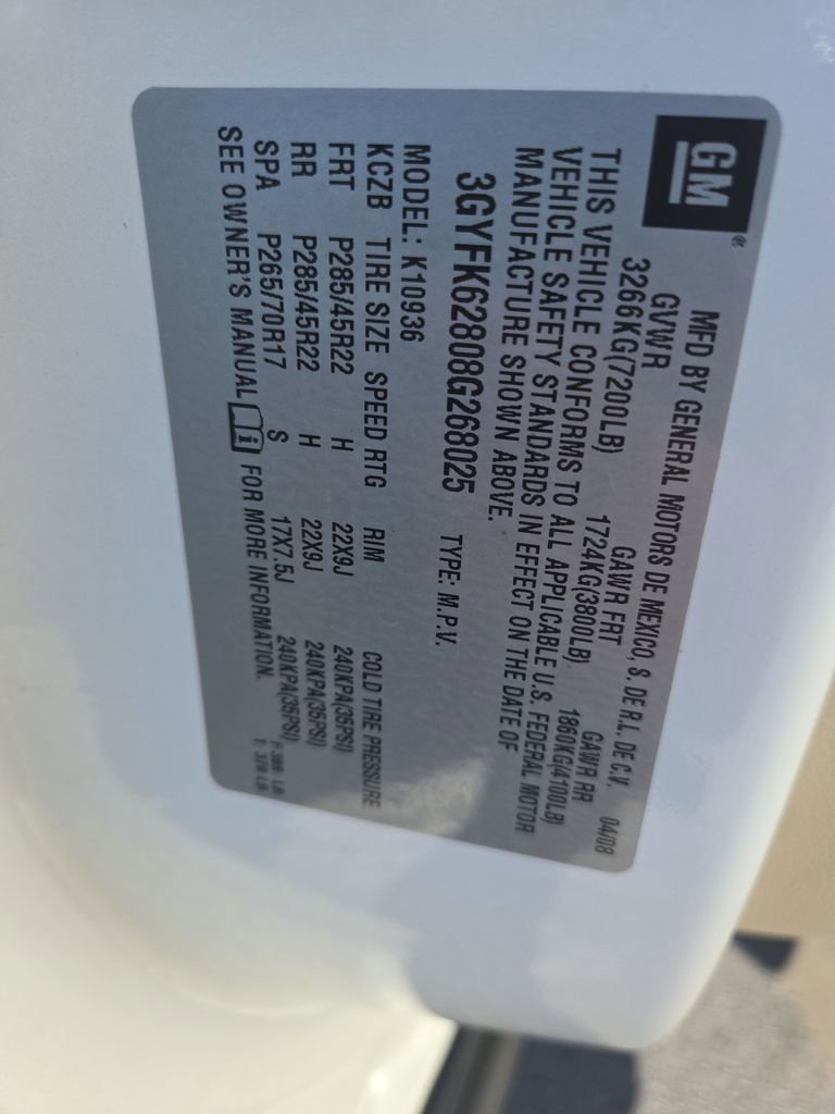 Used 2008 Cadillac Escalade EXT image 63