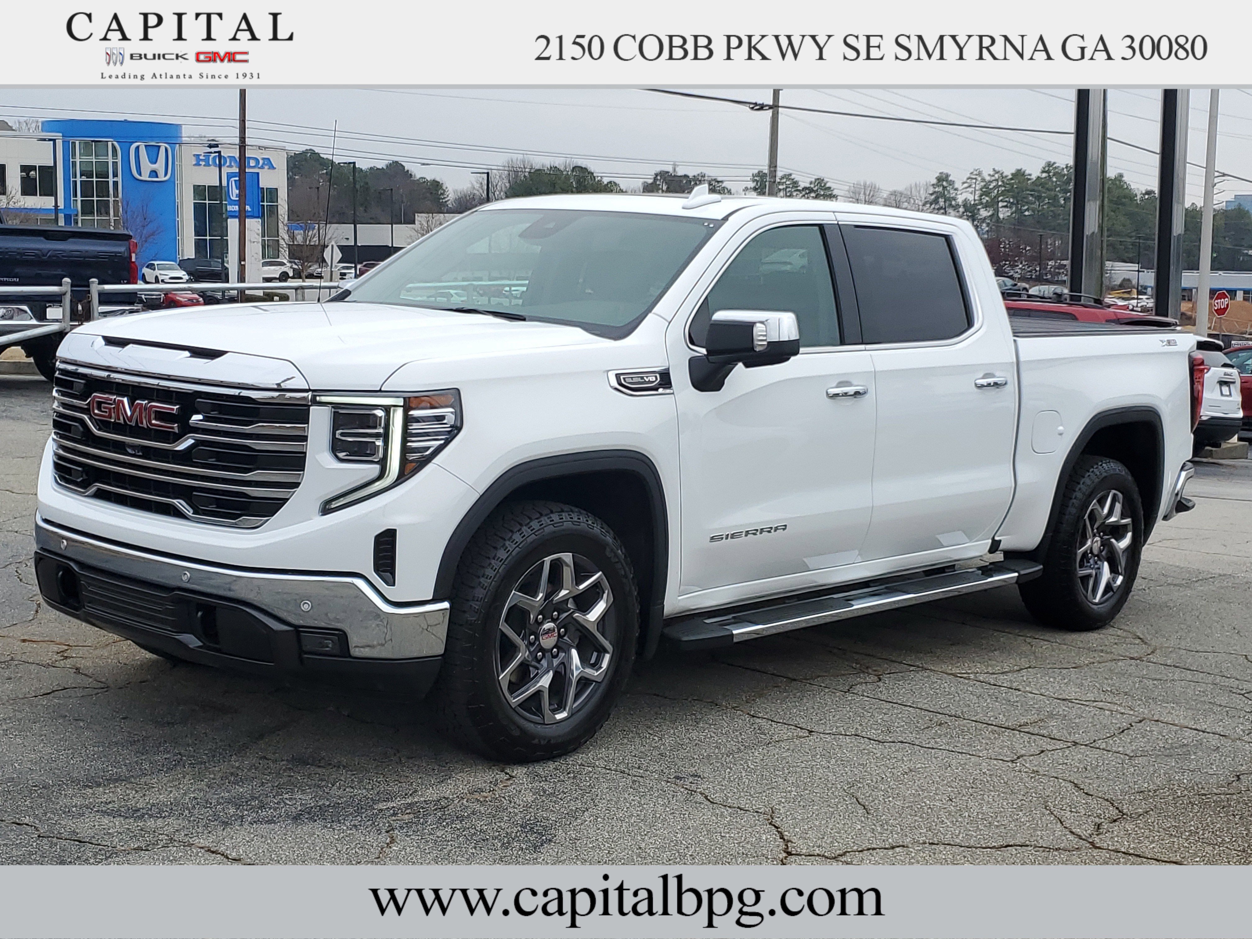Used 2025 GMC Sierra 1500 SLT w/ SLT Premium Plus Package image 1
