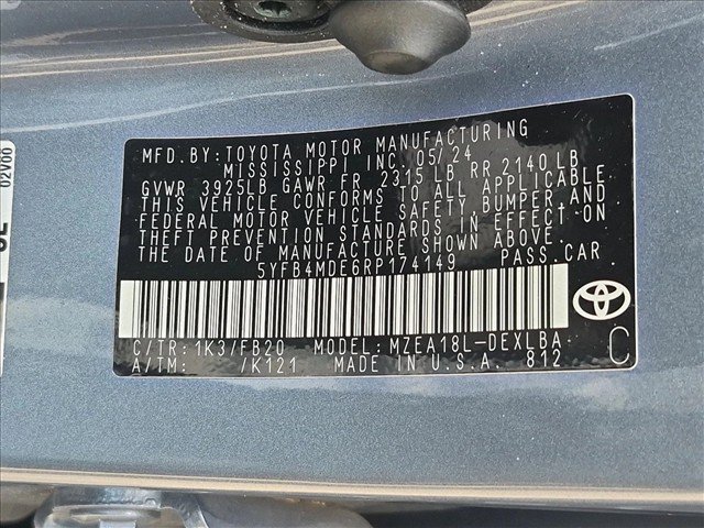 Used 2024 Toyota Corolla LE FWD image 21
