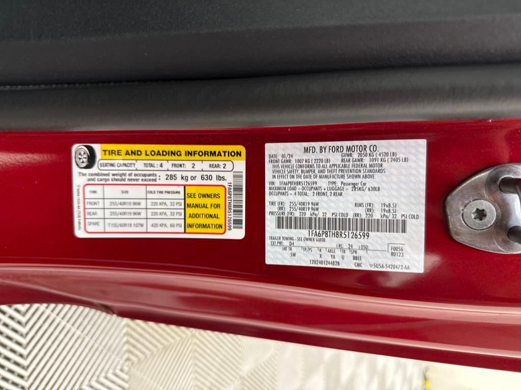 New 2024 Ford Mustang Premium image 33