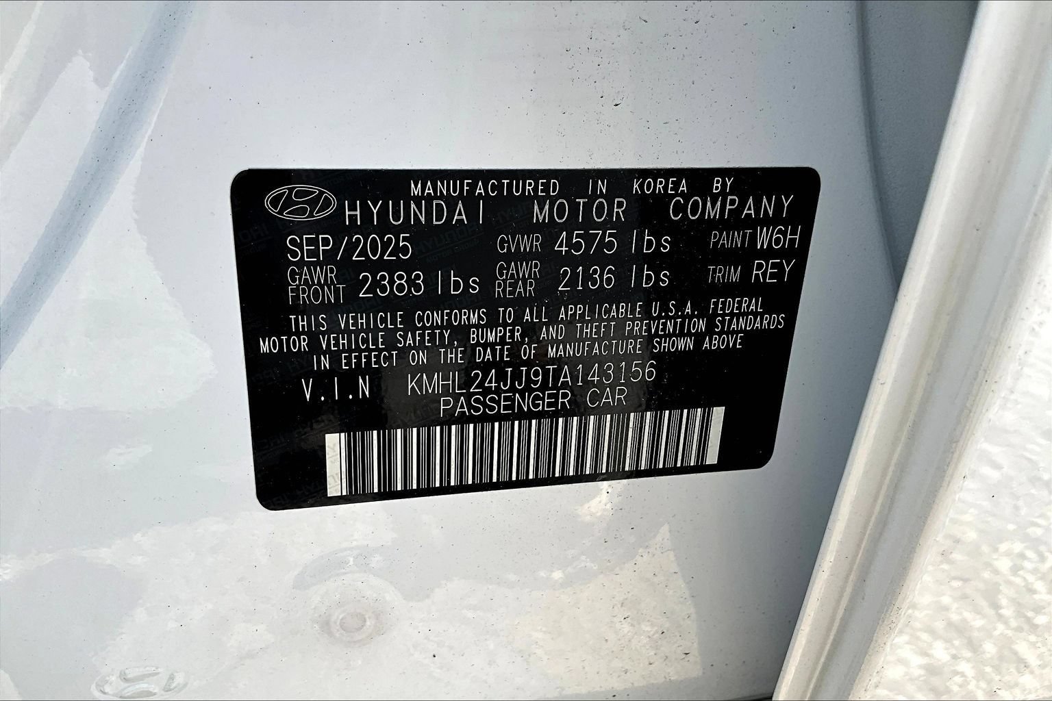 New 2026 Hyundai Sonata Blue FWD image 11