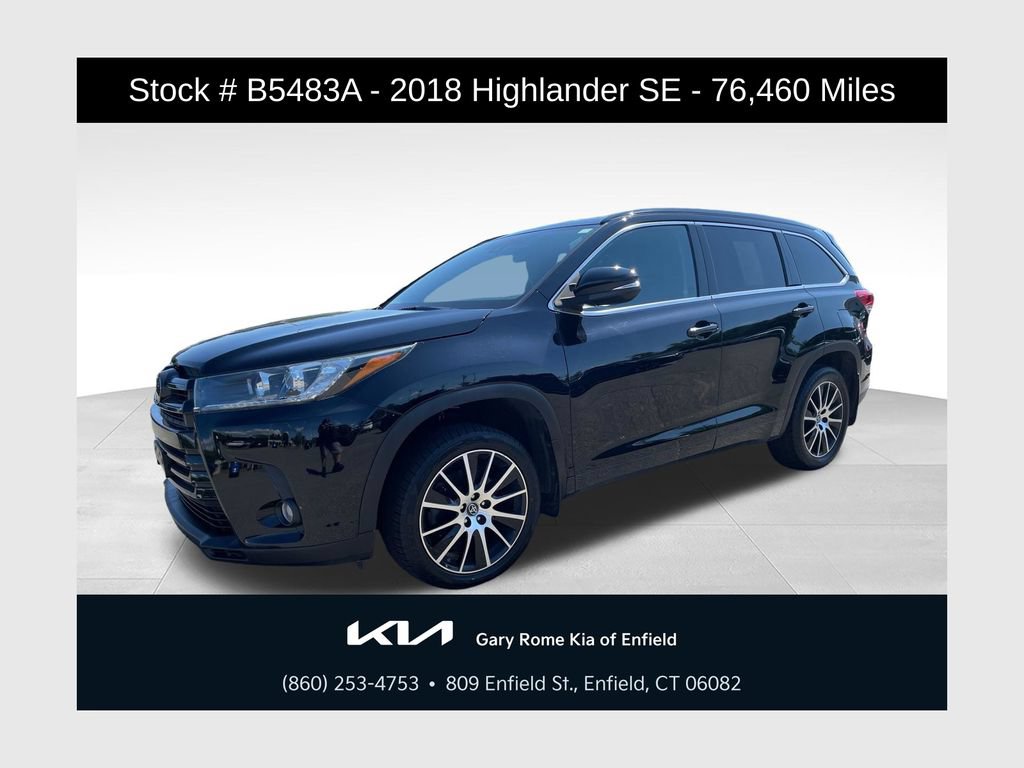 Used 2018 Toyota Highlander SE AWD/4WD image 1