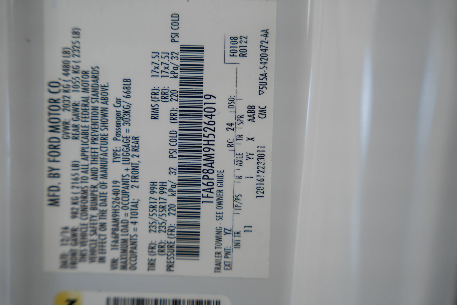 Certified 2017 Ford Mustang Coupe image 40