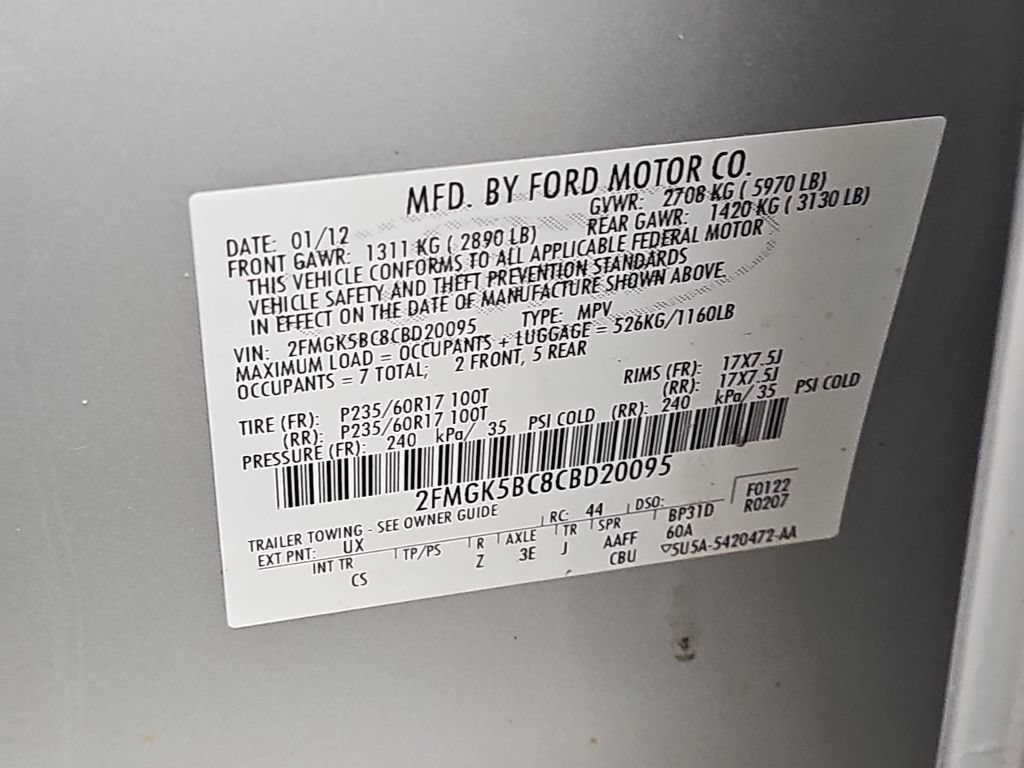 Used 2012 Ford Flex SE FWD image 40