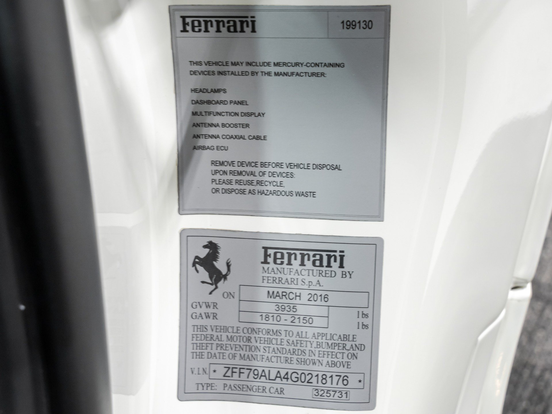 Used 2016 Ferrari 488 GTB RWD image 86