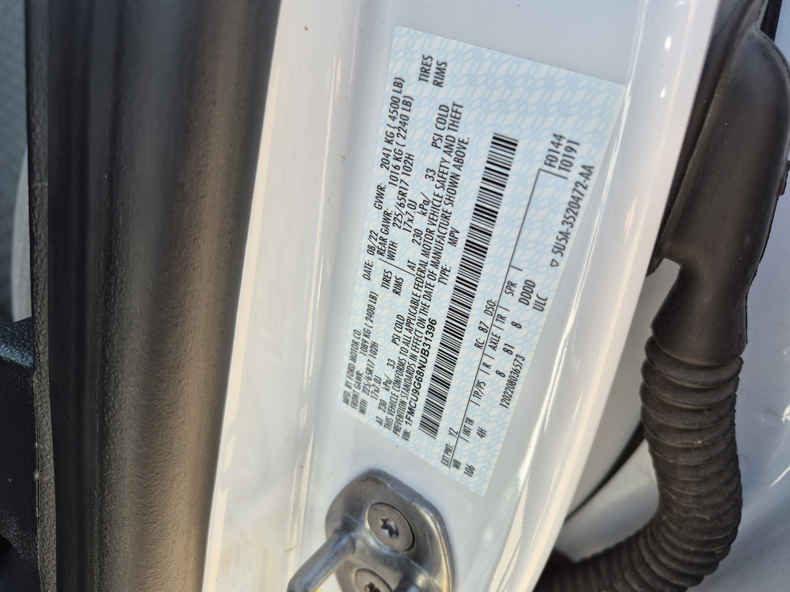 Used 2022 Ford Escape SE image 24