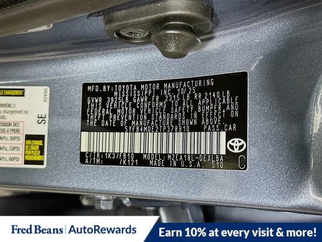 New 2026 Toyota Corolla LE image 8