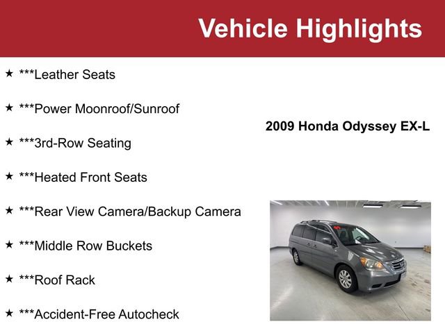 Used 2009 Honda Odyssey EX-L image 2