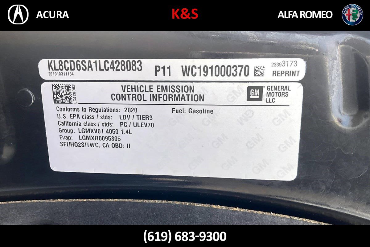 Used 2020 Chevrolet Spark LT image 32