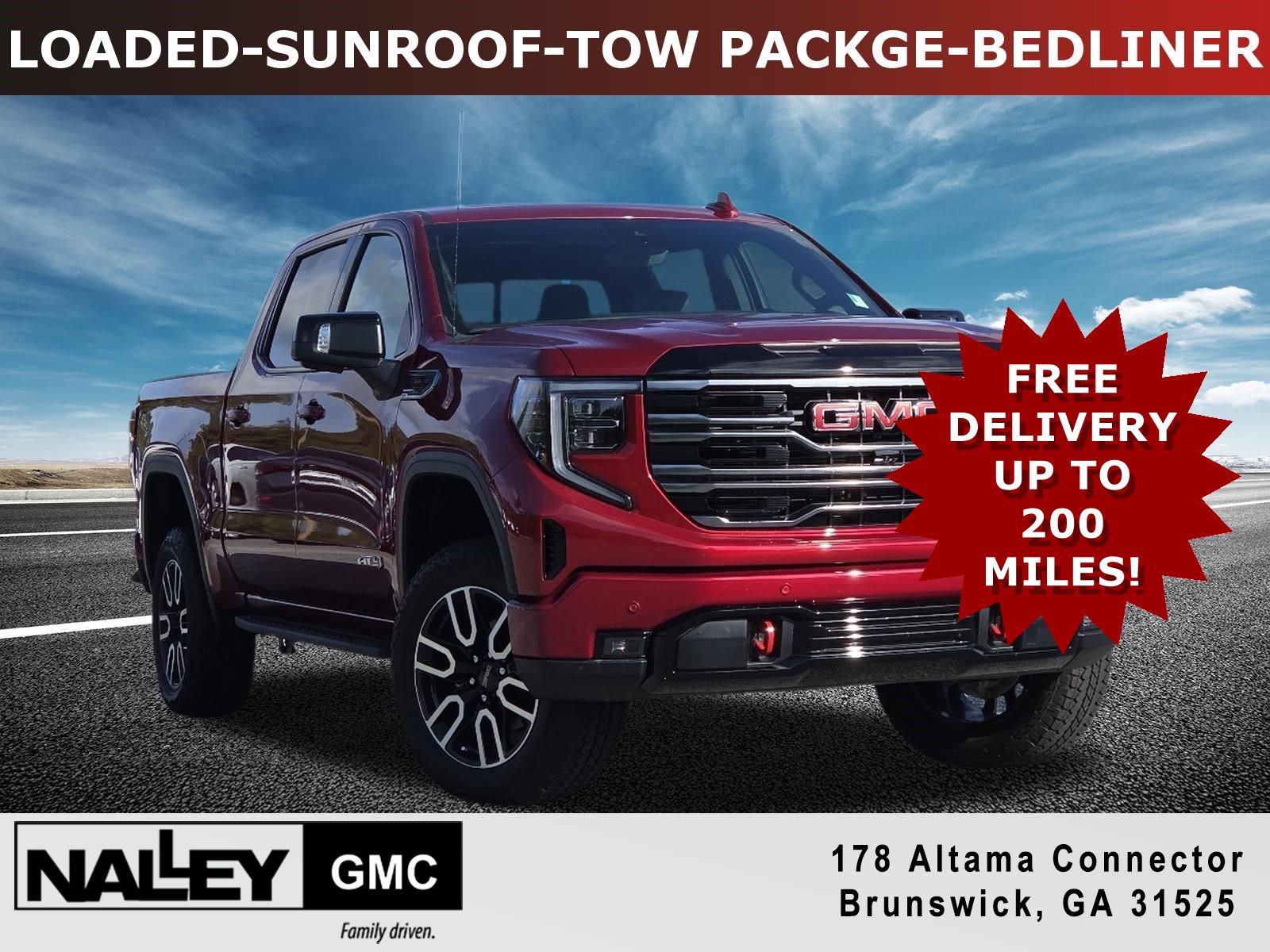 New 2026 GMC Sierra 1500 AT4 w/ AT4 Premium Package AWD/4WD 360° Tour