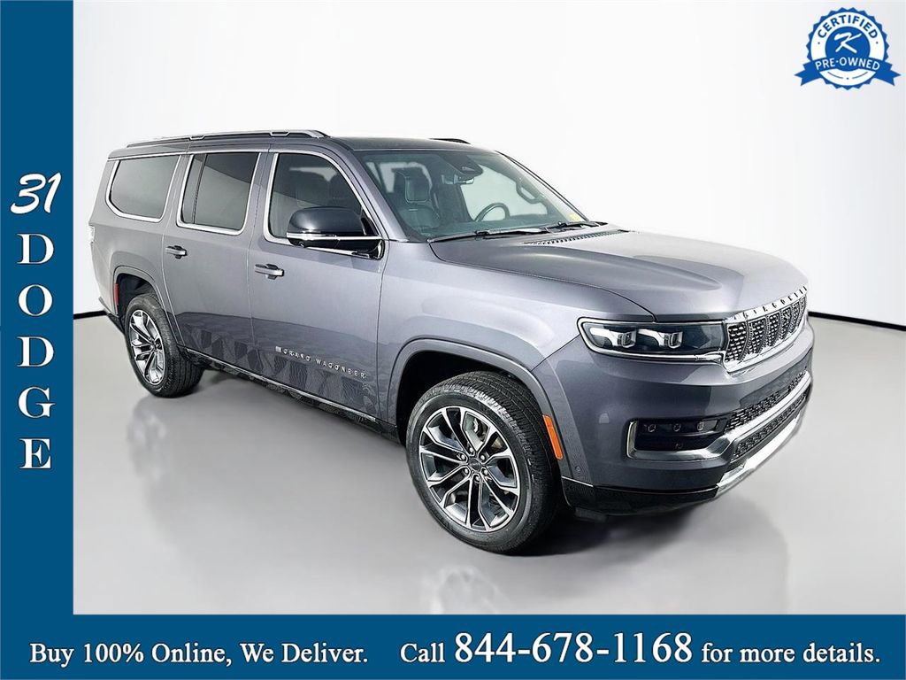 Used 2023 Jeep Grand Wagoneer L Series III w/ Rear Seat Video Group 1