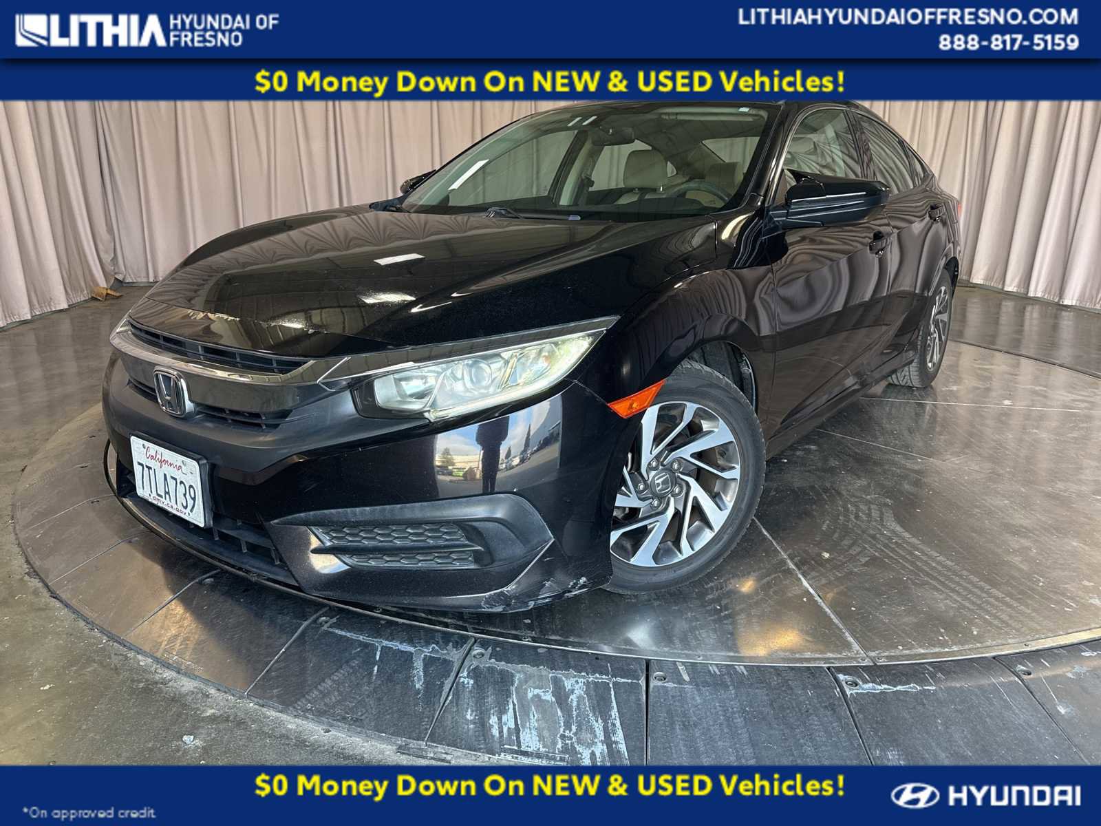 Used 2016 Honda Civic EX