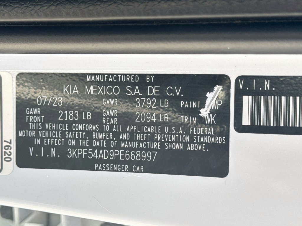 Certified 2023 Kia Forte GT-Line w/ GT-Line Premium Package FWD image 33