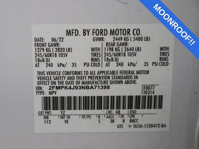 Used 2022 Ford Edge SEL w/ Convenience Package image 31