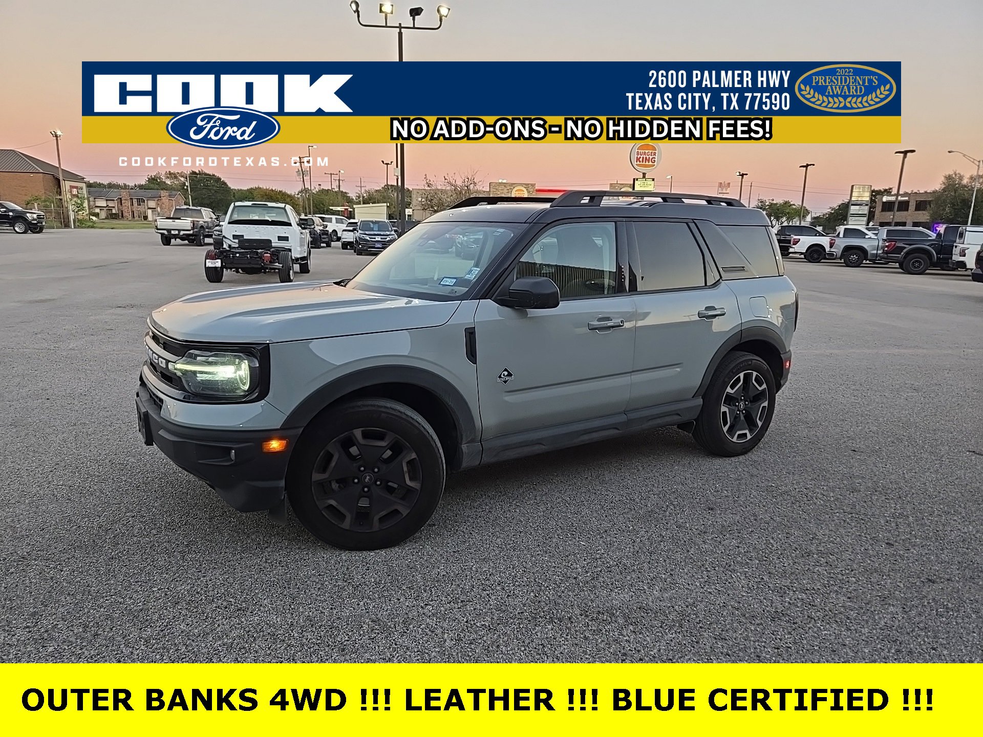 Certified 2022 Ford Bronco Sport Outer Banks