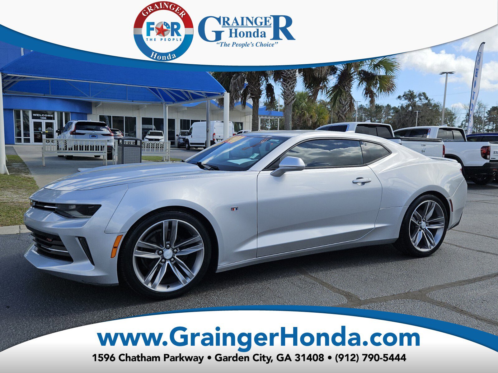 Used 2017 Chevrolet Camaro LT w/ RS Package image 1