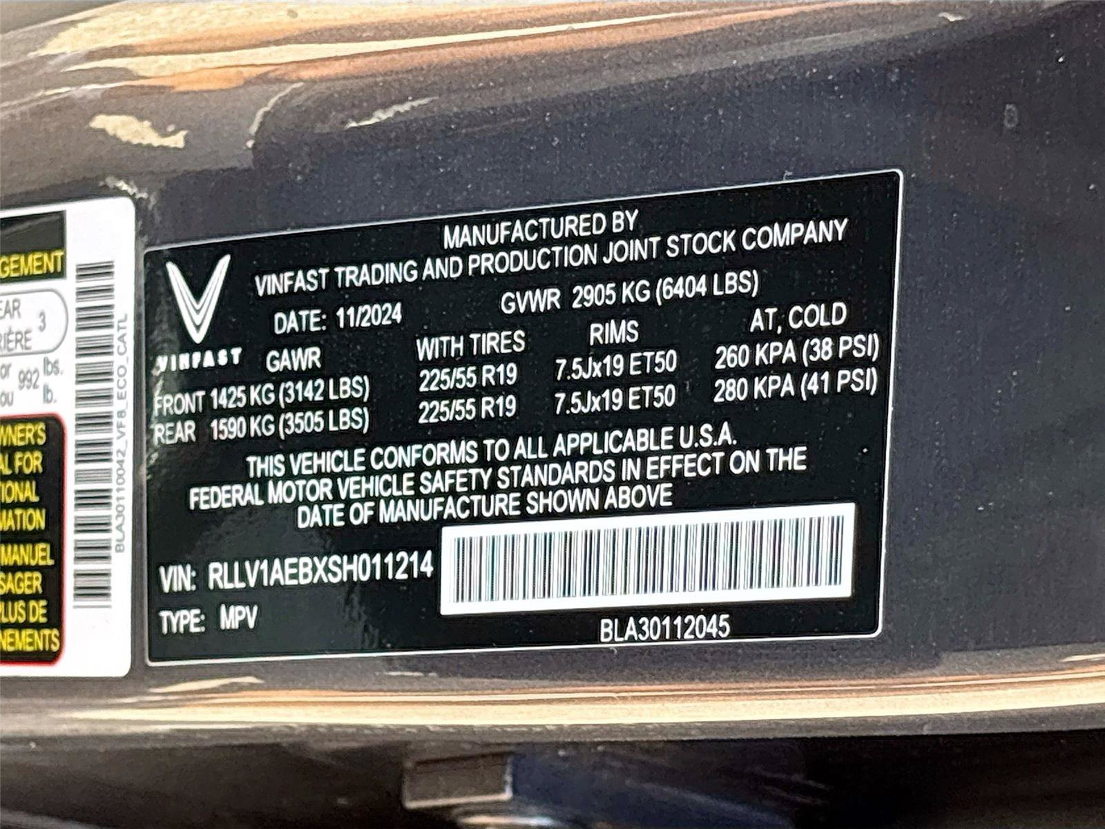 New 2025 VinFast VF 8 Eco AWD/4WD image 31