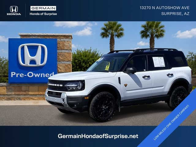 Used 2026 Ford Bronco Sport Badlands w/ Sasquatch Badlands Package