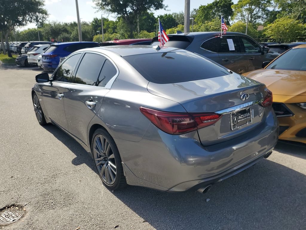 Used 2019 INFINITI Q50 Red Sport 400 w/ Proactive Package RWD image 6