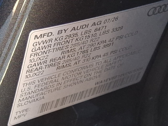 New 2027 Audi Q8 Premium Plus AWD/4WD image 20
