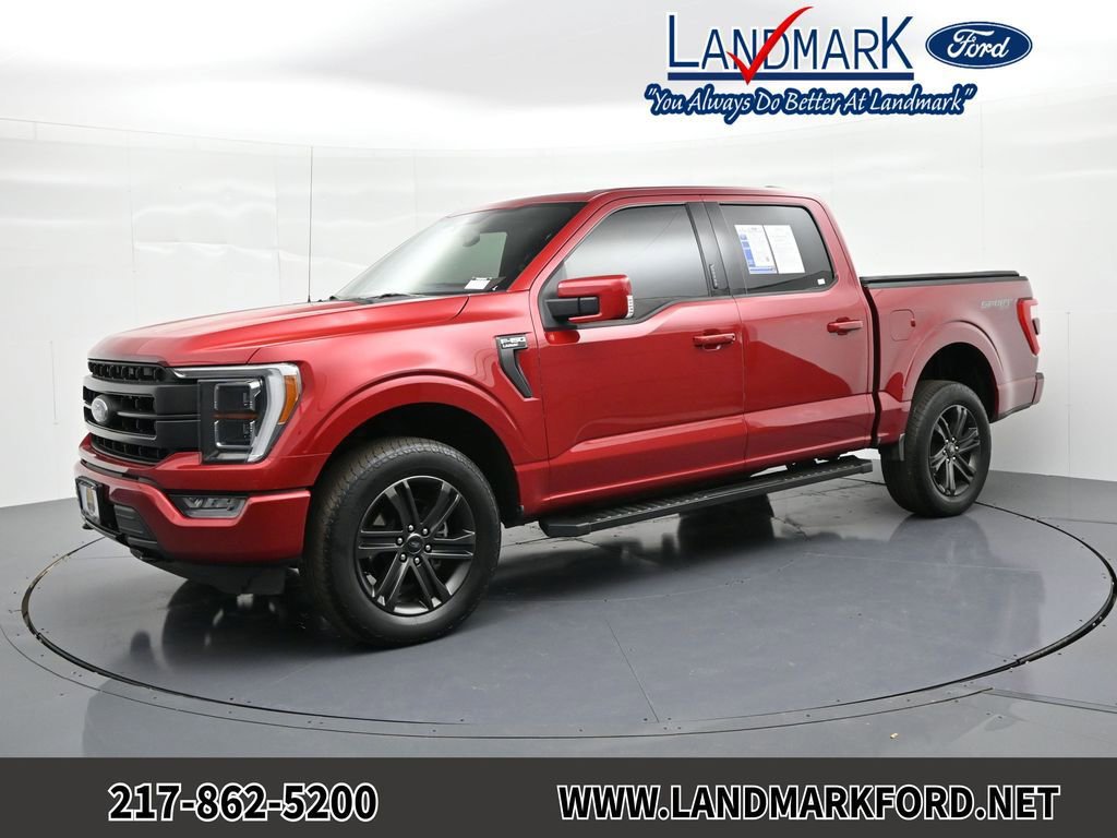 Used 2021 Ford F150 Lariat w/ Equipment Group 502A High image 1