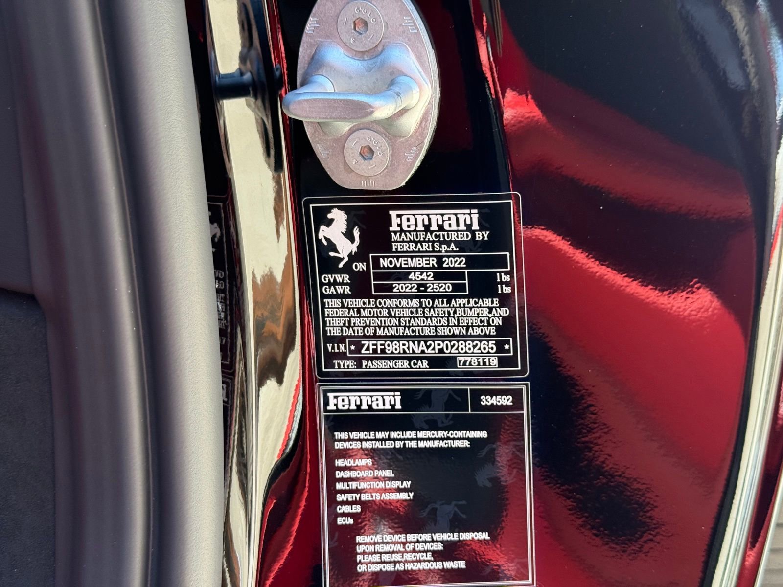 Used 2023 Ferrari Roma RWD image 42