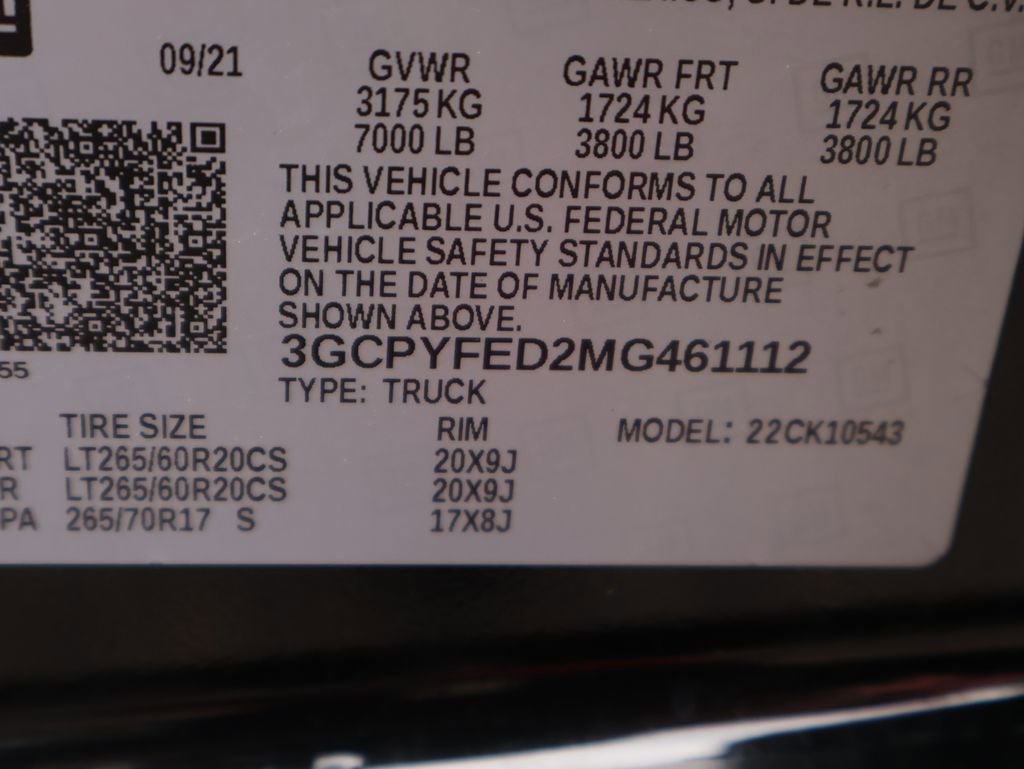 Used 2021 Chevrolet Silverado 1500 LT Trail Boss AWD/4WD image 38