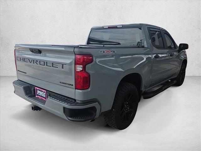 Used 2024 Chevrolet Silverado 1500 Custom w/ Turbomax Blackout Package AWD/4WD image 6