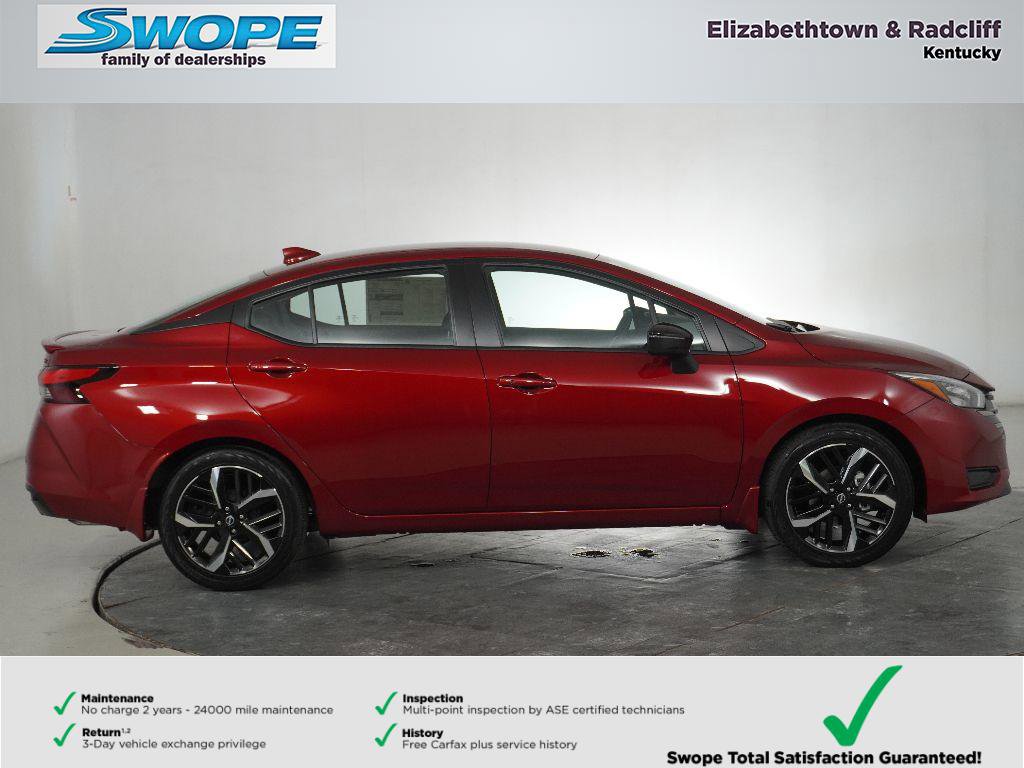 New 2025 Nissan Versa SR w/ Trunk Package image 3