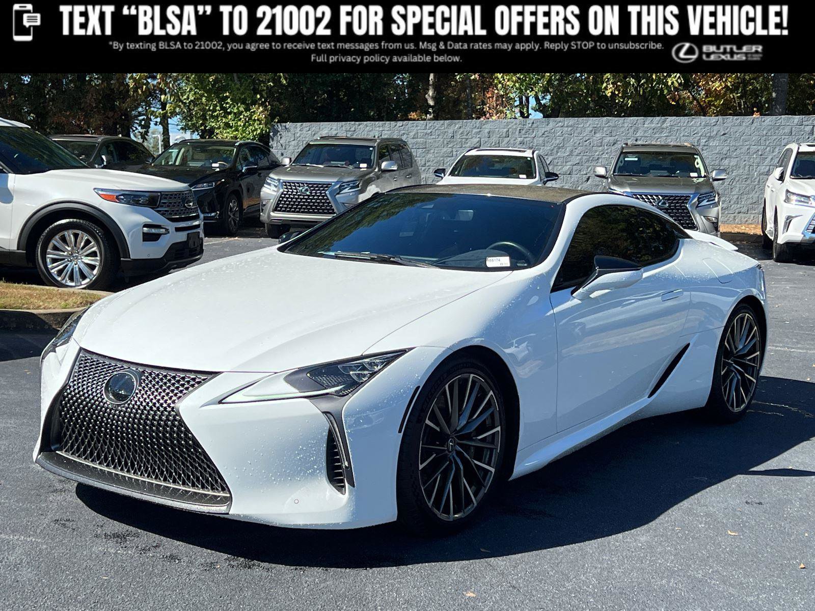 Certified 2024 Lexus LC 500 Coupe w/ Performance Package
