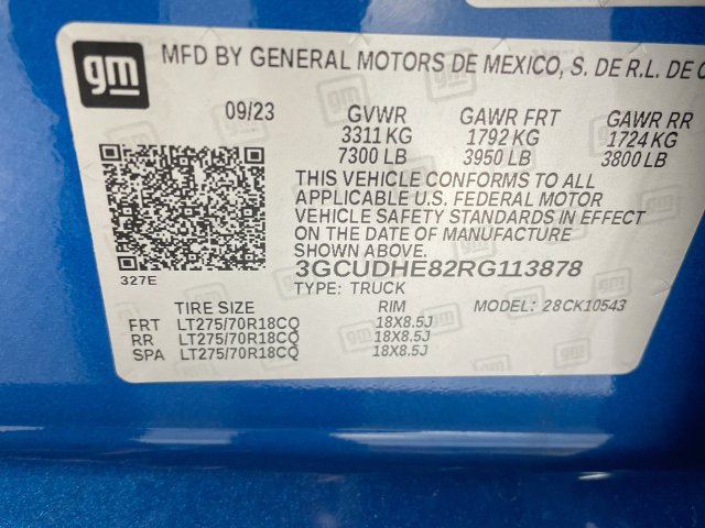 Certified 2024 Chevrolet Silverado 1500 ZR2 AWD/4WD image 27