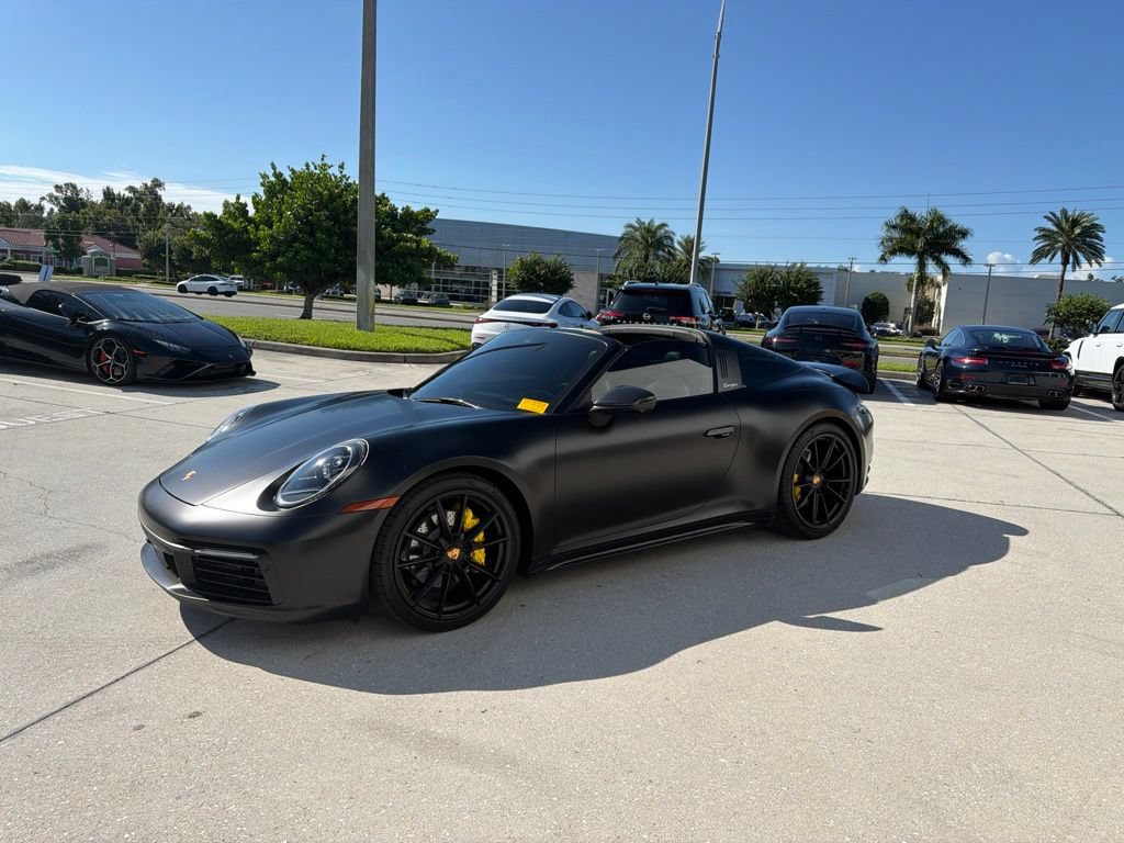 Used 2024 Porsche 911 Targa 4 AWD/4WD image 3