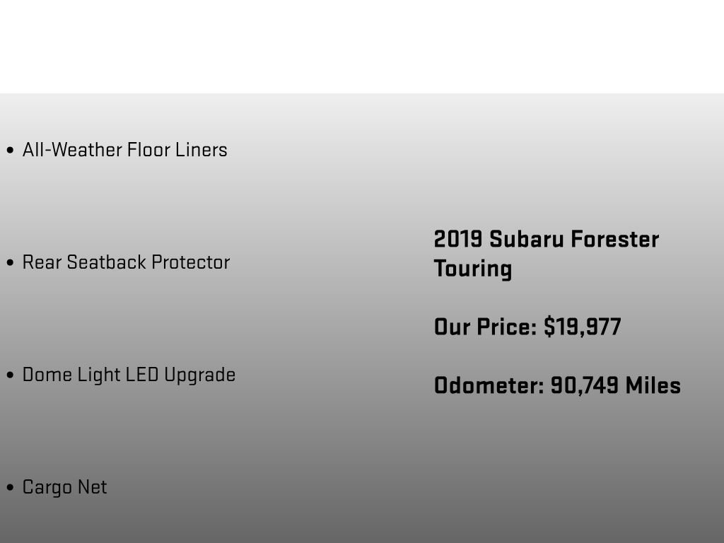 Used 2019 Subaru Forester Touring w/ Popular Package #3 AWD/4WD image 24
