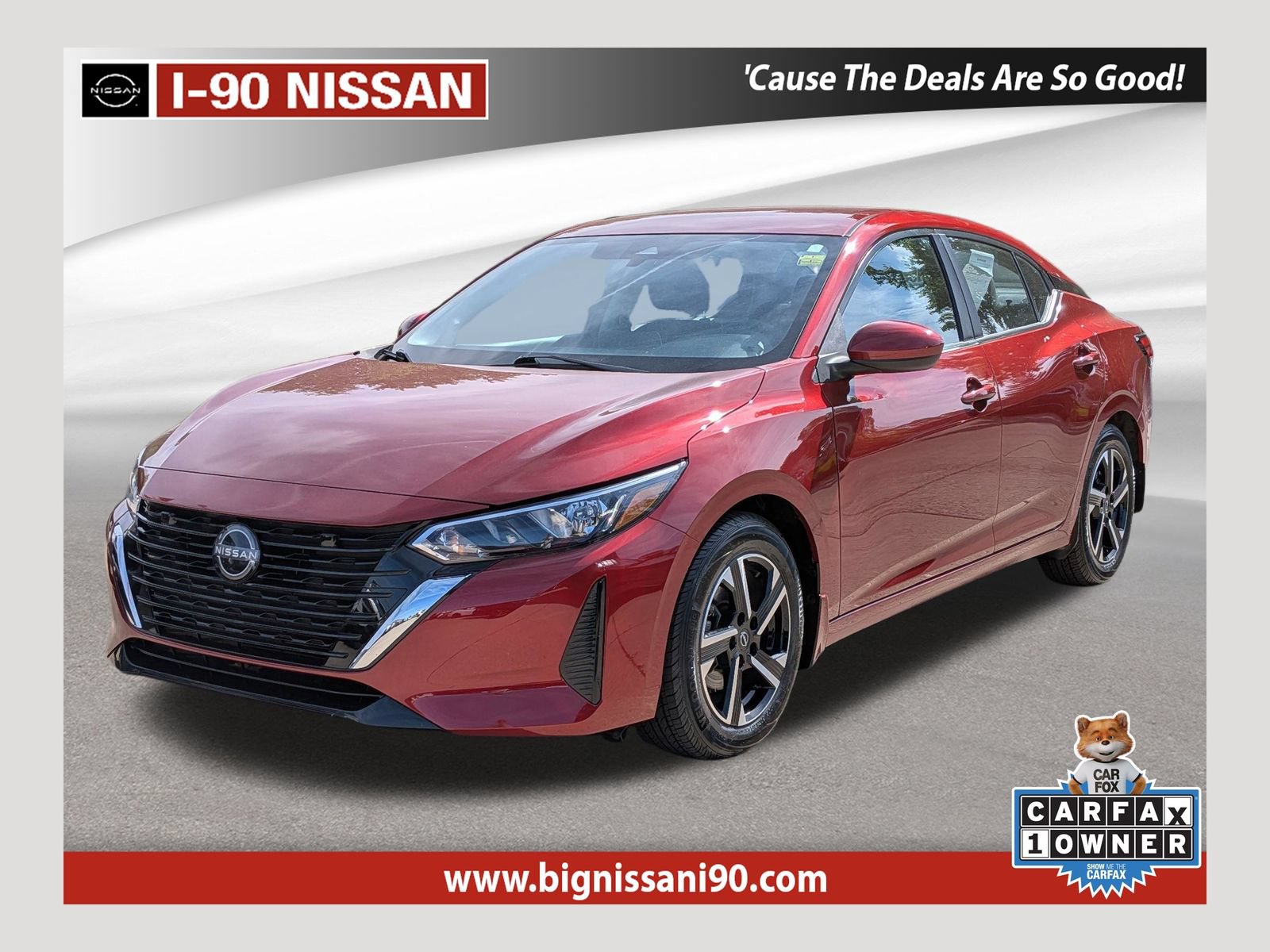 Certified 2024 Nissan Sentra SV FWD image 1