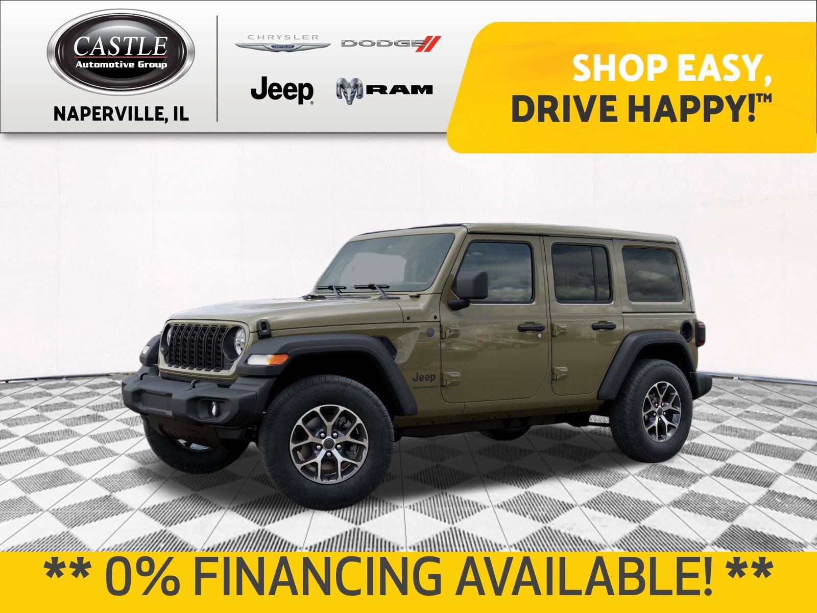 New 2026 Jeep Wrangler Unlimited Sport