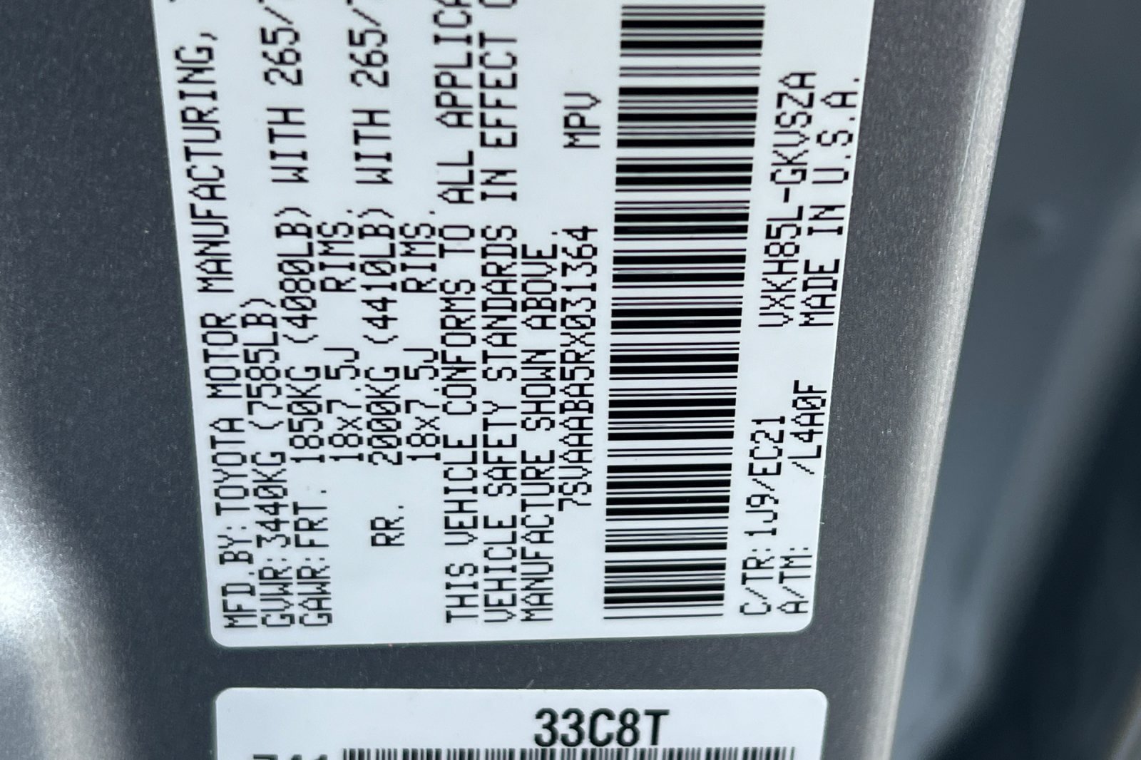 Certified 2024 Toyota Sequoia SR5 w/ SR5 Premium Package AWD/4WD image 29