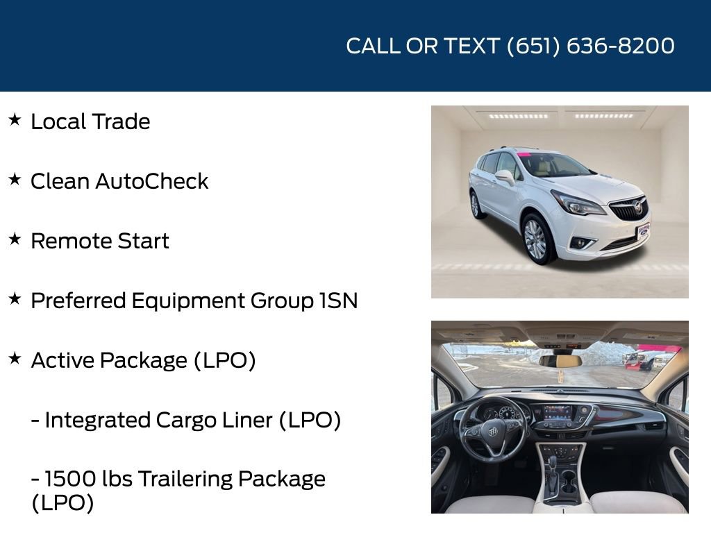 Used 2019 Buick Envision Premium w/ LPO, Active Package image 5