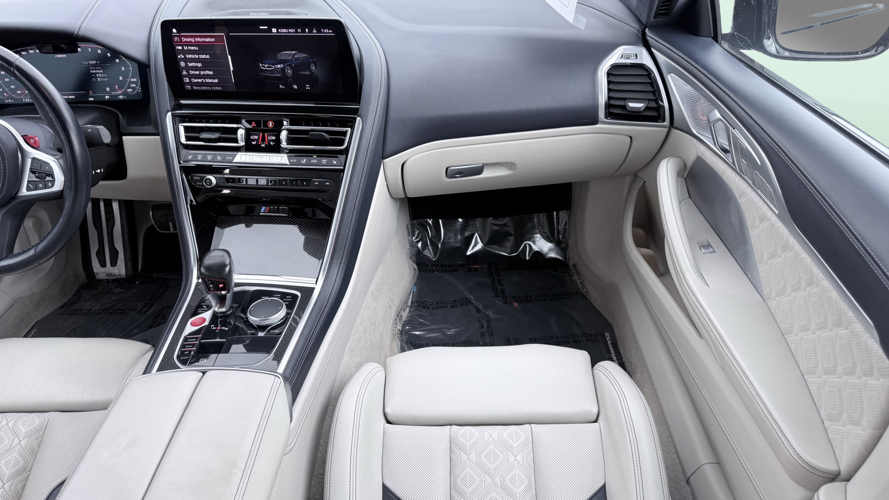 Used 2024 BMW M8 Gran Coupe xDrive Competition w/ M Carbon Exterior Package AWD/4WD image 52