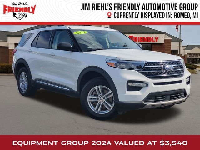 Used 2021 Ford Explorer XLT w/ Equipment Group 202A AWD/4WD image 1