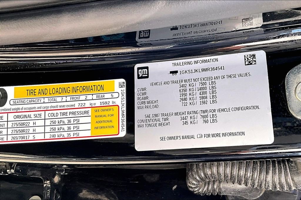 Used 2021 GMC Yukon XL Denali RWD image 44