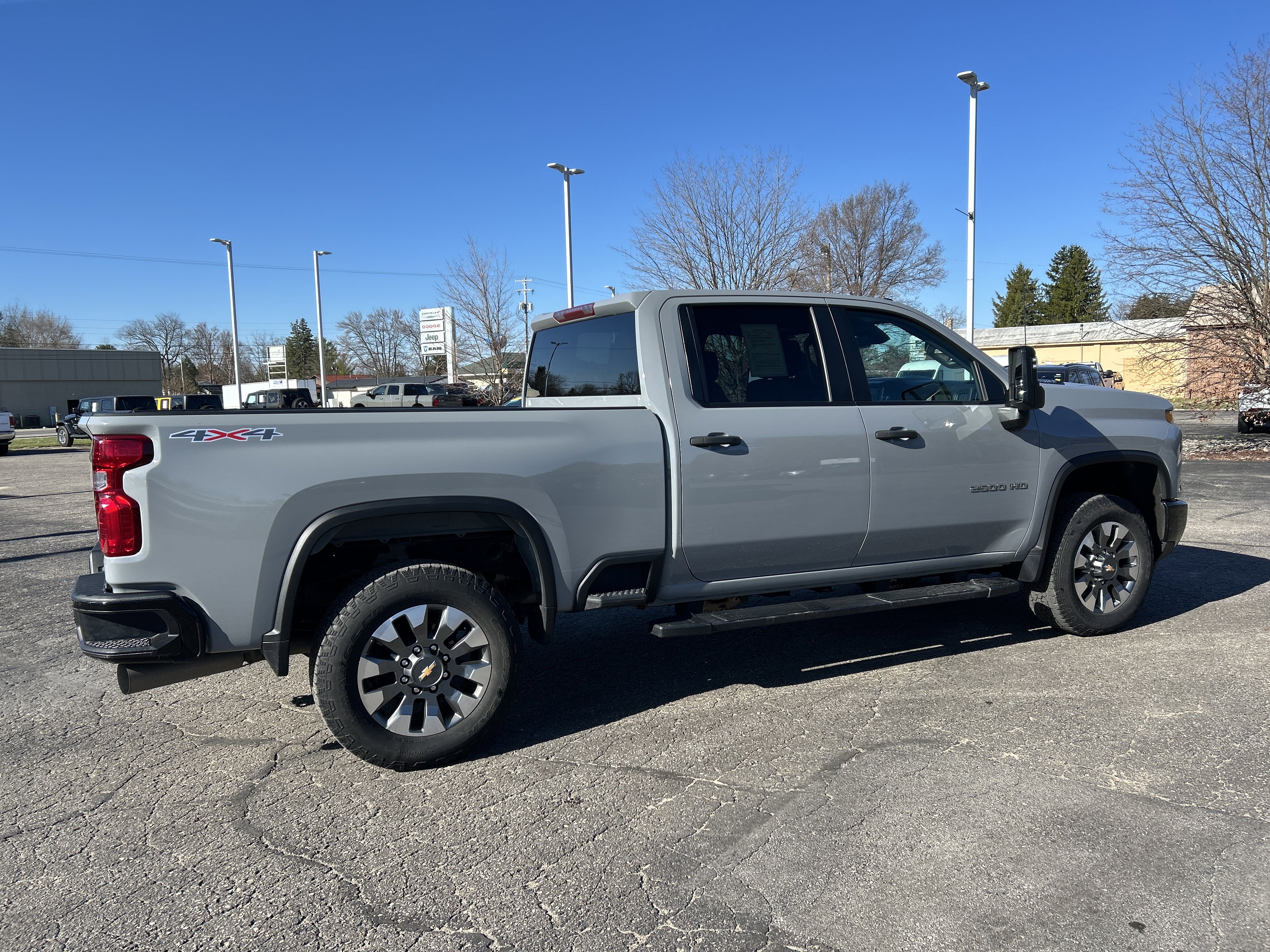 Used 2024 Chevrolet Silverado 2500 Custom w/ Custom Value Package AWD/4WD image 3