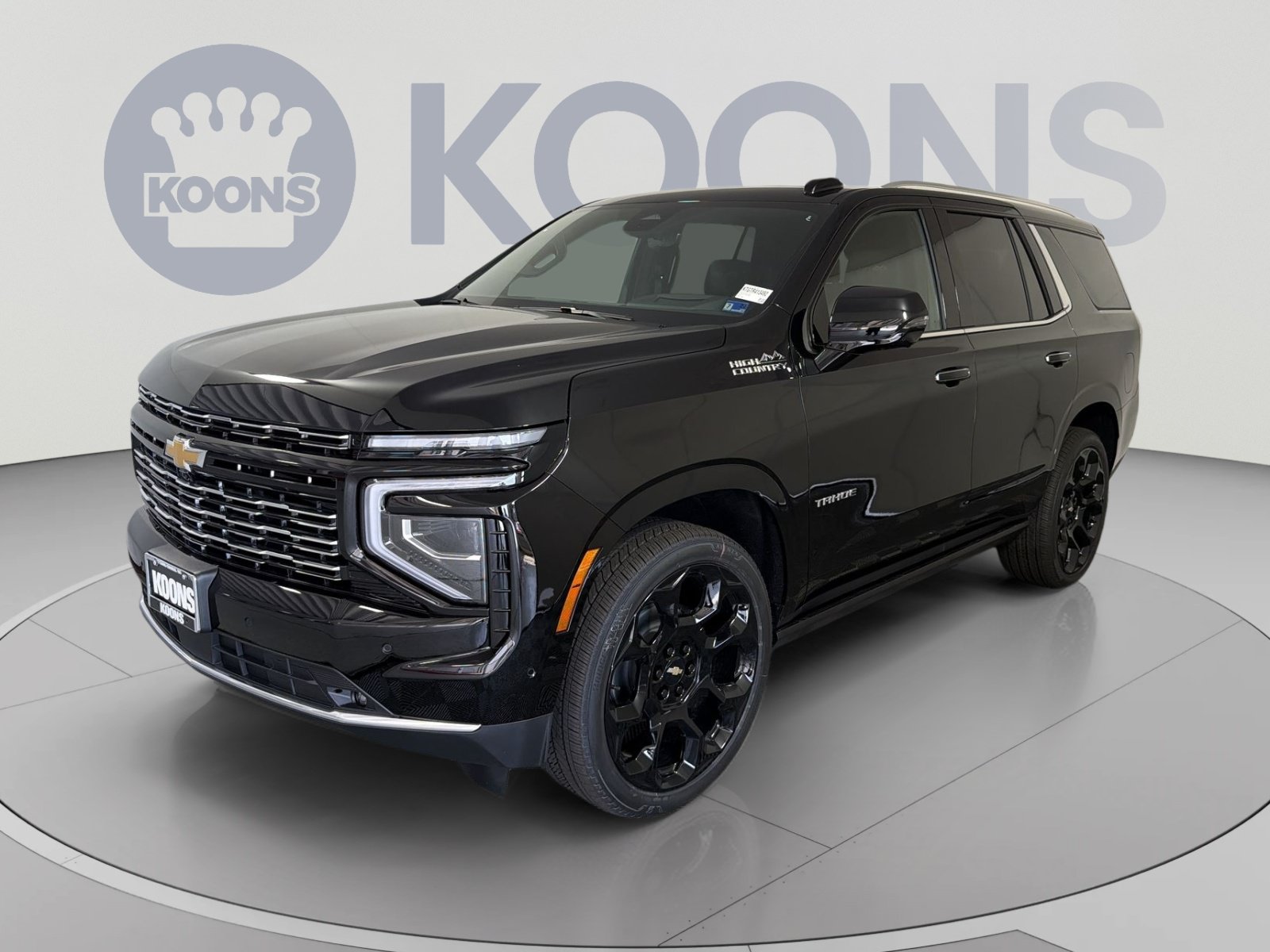New 2026 Chevrolet Tahoe High Country AWD/4WD image 1