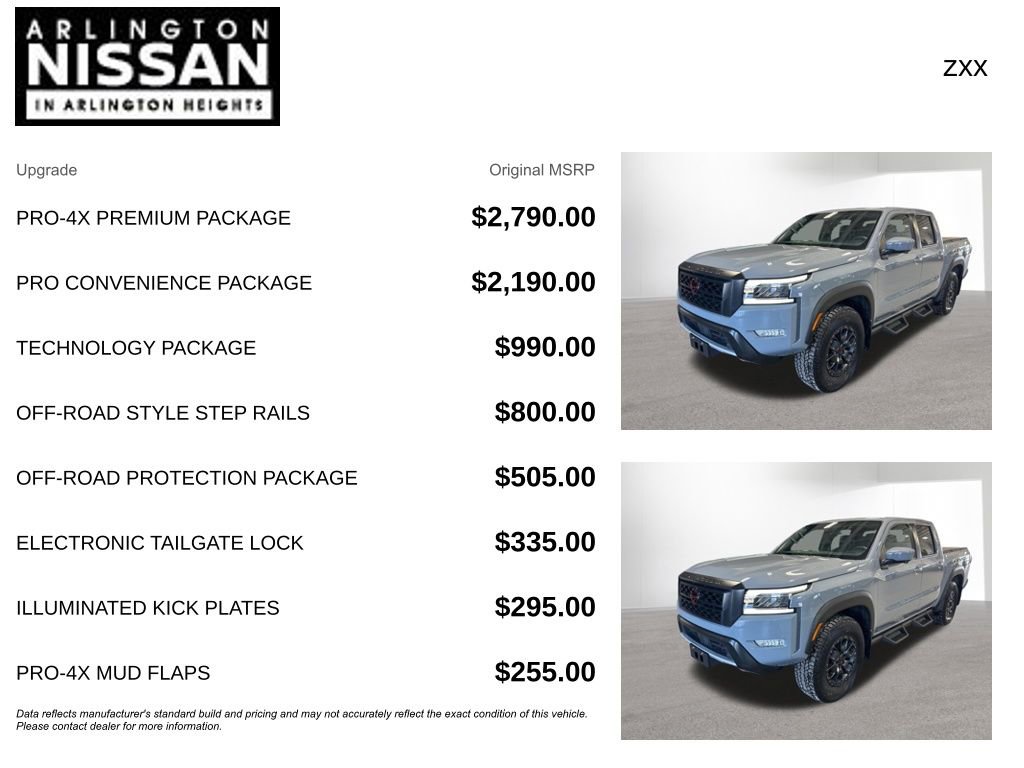 Certified 2023 Nissan Frontier PRO-4X w/ Pro-4X Premium Package image 4