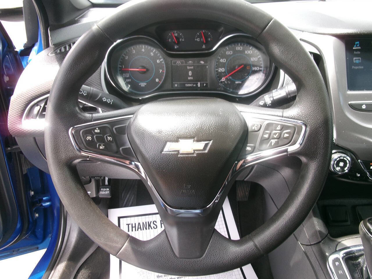 Used 2017 Chevrolet Cruze LT w/ Convenience Package FWD image 12