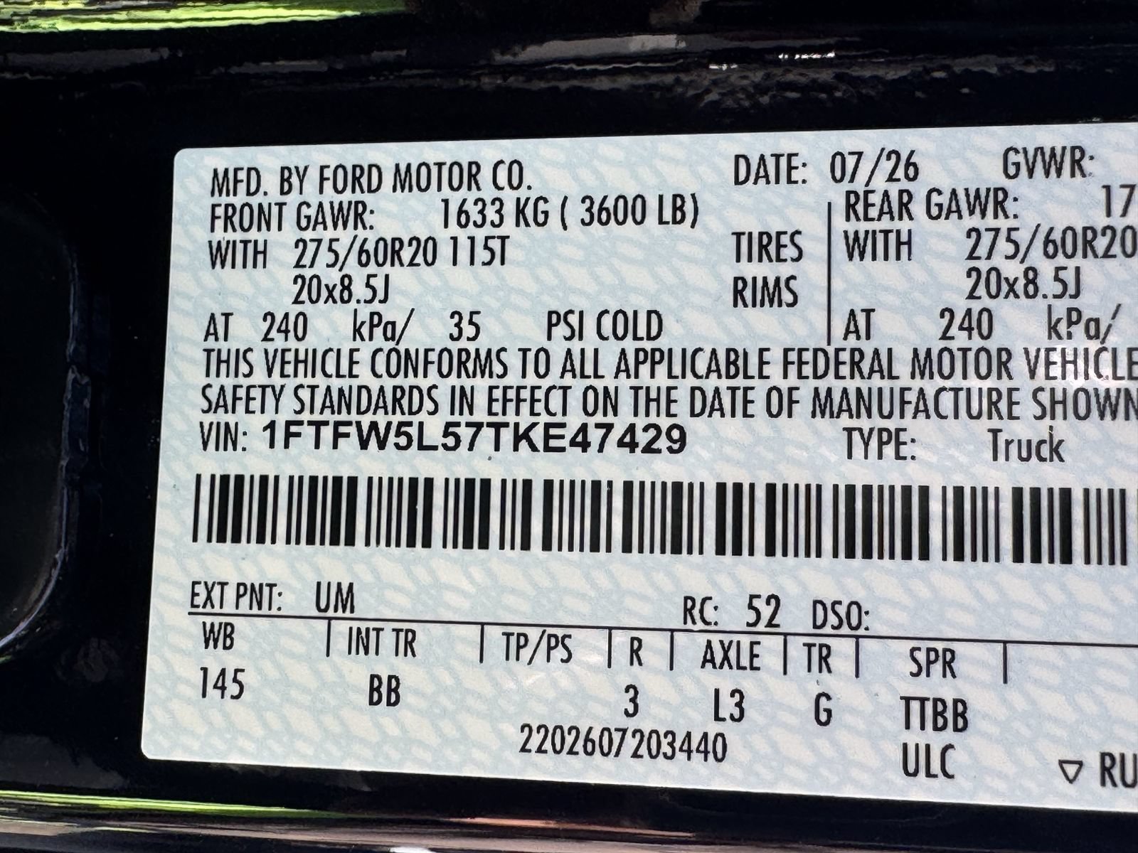 New 2026 Ford F150 Lariat w/ Equipment Group 501A Mid AWD/4WD image 28