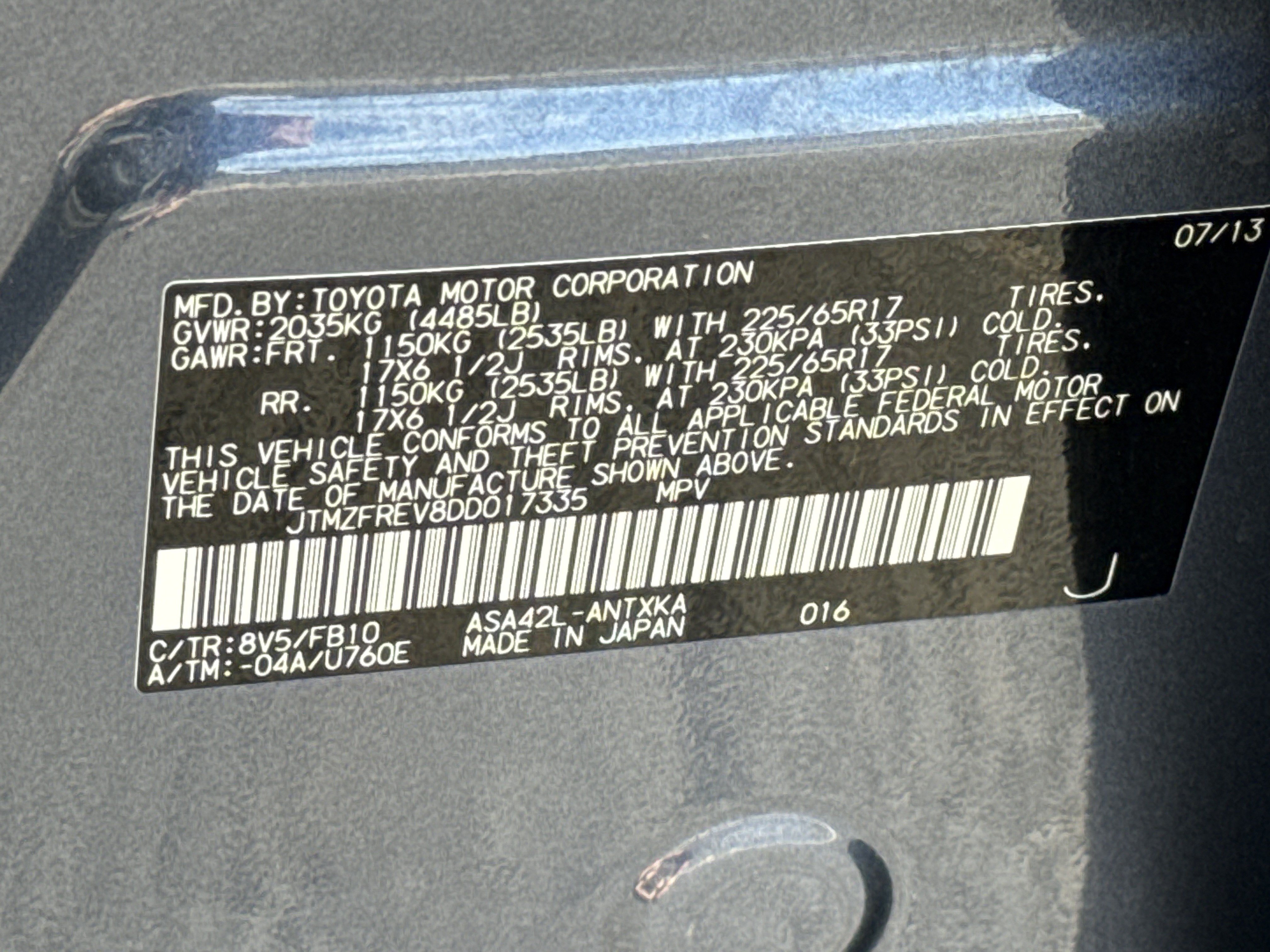 Used 2013 Toyota RAV4 LE FWD image 33