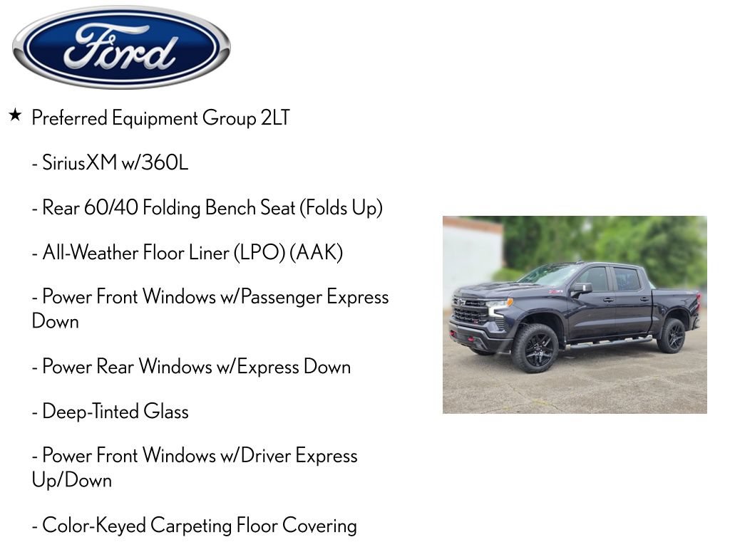 Used 2022 Chevrolet Silverado 1500 LT Trail Boss w/ LT Trail Boss Premium Package AWD/4WD image 4