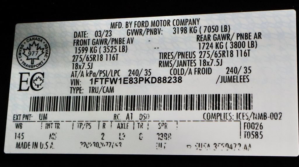 Certified 2023 Ford F150 XLT w/ Equipment Group 302A High AWD/4WD image 34