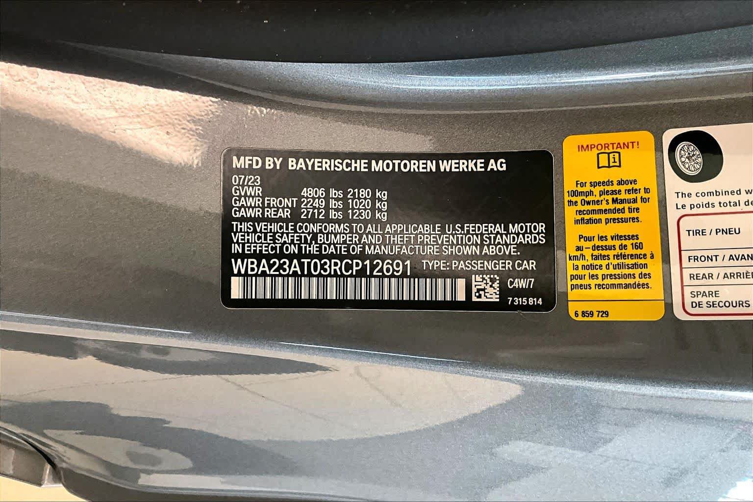 Used 2024 BMW 430i Convertible w/ Premium Package RWD image 30