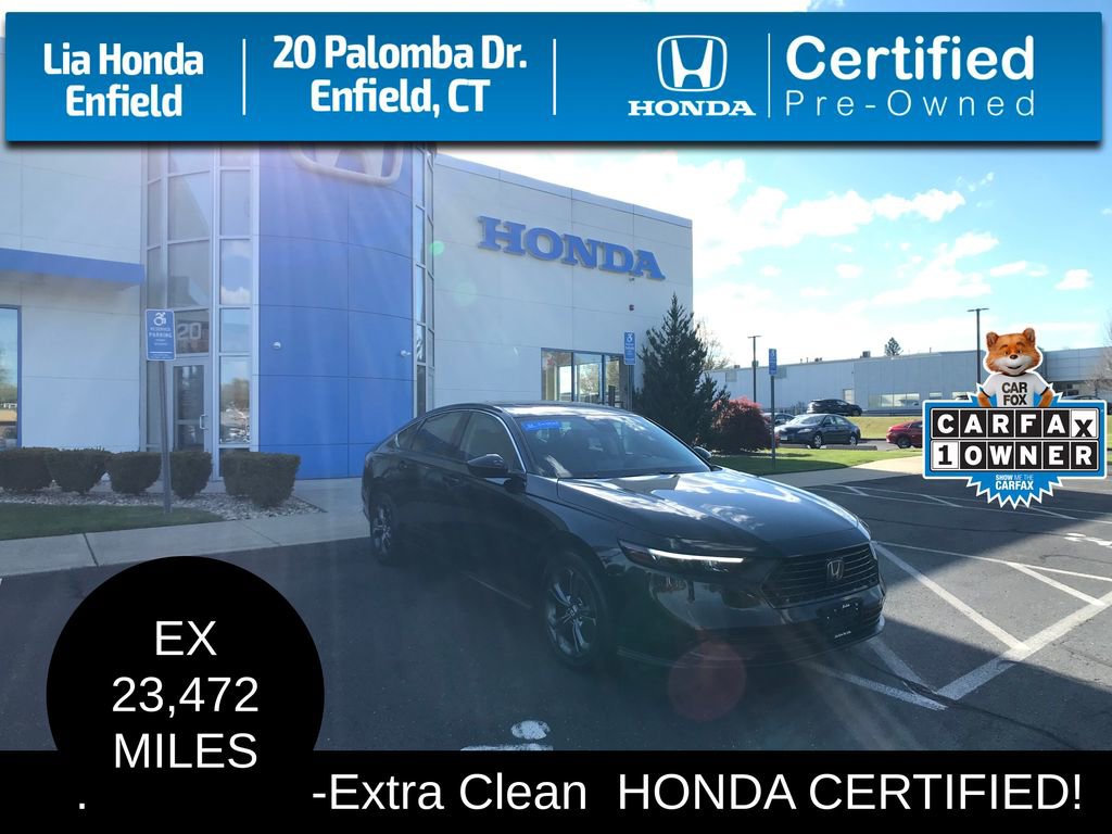 Certified 2023 Honda Accord EX image 1